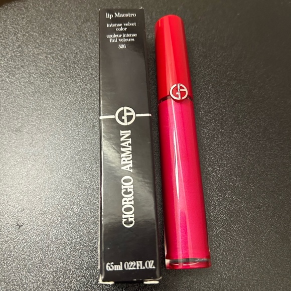 Giorgio Armani Lip Maestro Intense Velvet Col 0.22oz/6.5ml #526 Blast - Picture 2 of 2